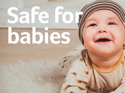 Carpet cleaning safe for babies