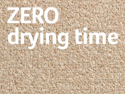 Quick dry carpet cleaning 